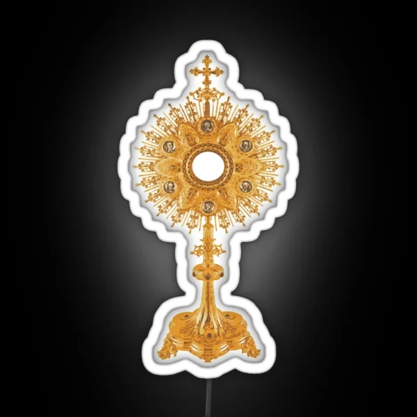 Monstrance RGB Neon Sign