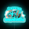 Radical Rebellion Motif Neon Sign with Vibrant RGB Color Options
