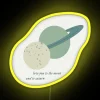 RGB Neon Sign featuring Celestial Bodies Inspired by Taylor Swift