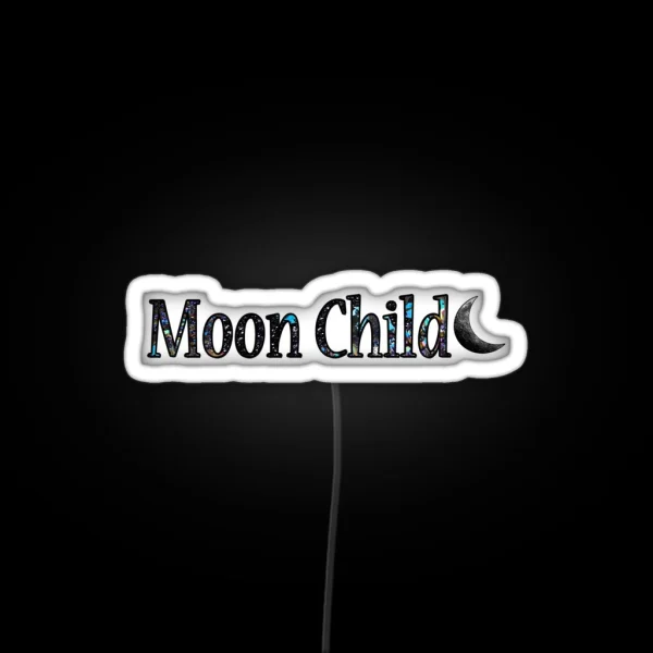 Moon Child RGB Neon Sign