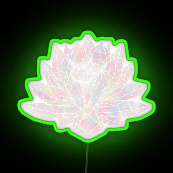 Moon Crystal RGB Neon Sign
