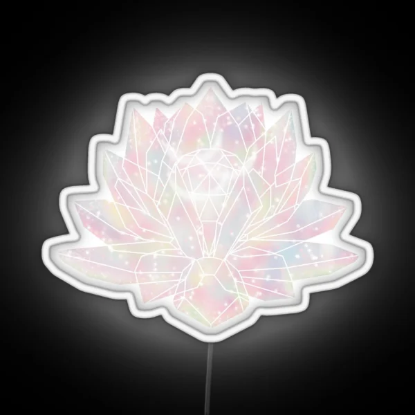 Moon Crystal RGB Neon Sign