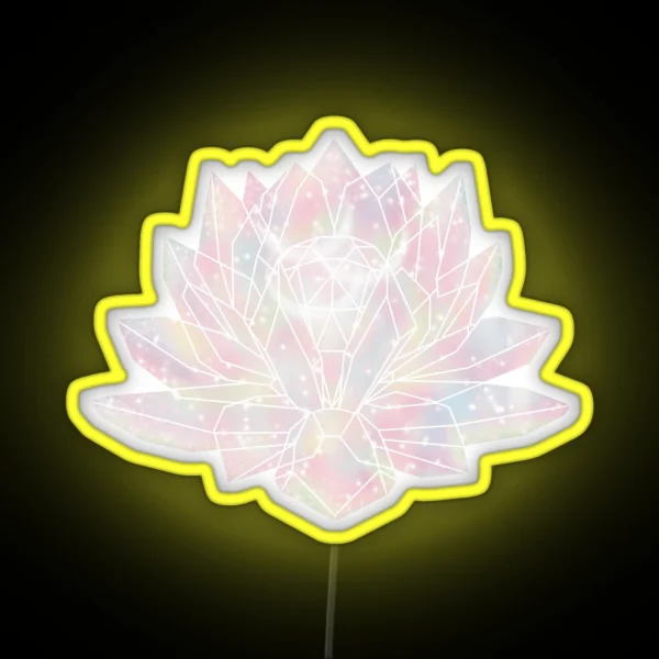 Moon Crystal RGB Neon Sign