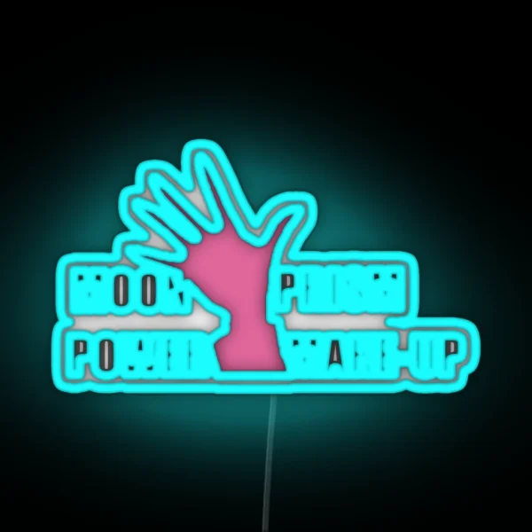 Moon Prism Power Make Up RGB Neon Sign