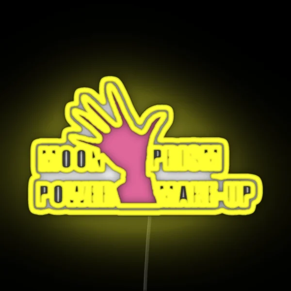 Moon Prism Power Make Up RGB Neon Sign