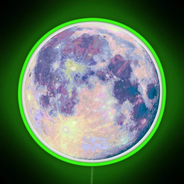 Moon RGB Neon Sign