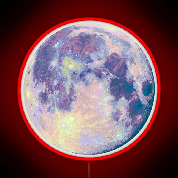 Moon RGB Neon Sign