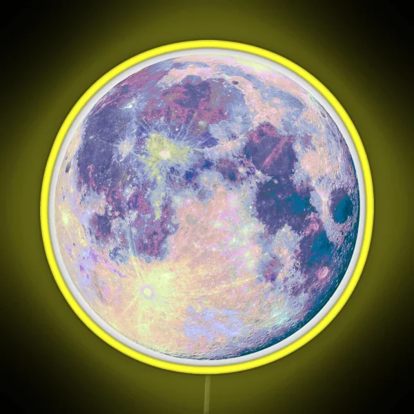 Moon RGB Neon Sign