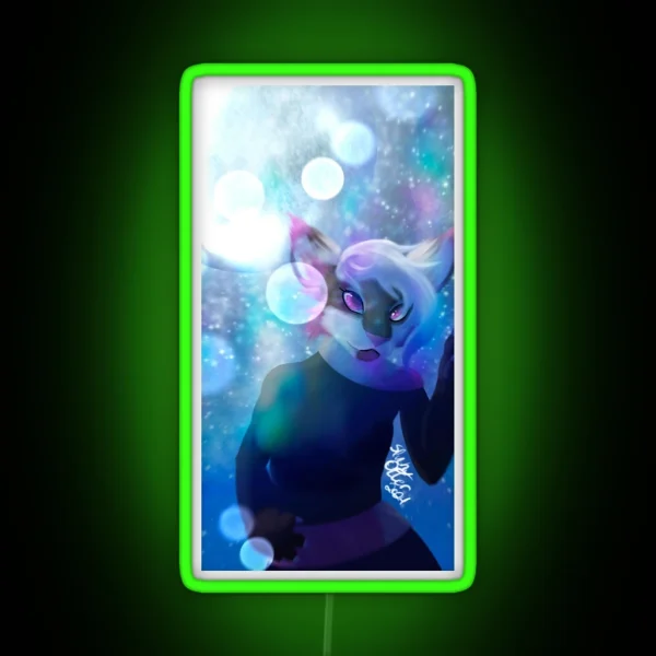 Moonlit Polly RGB Neon Sign