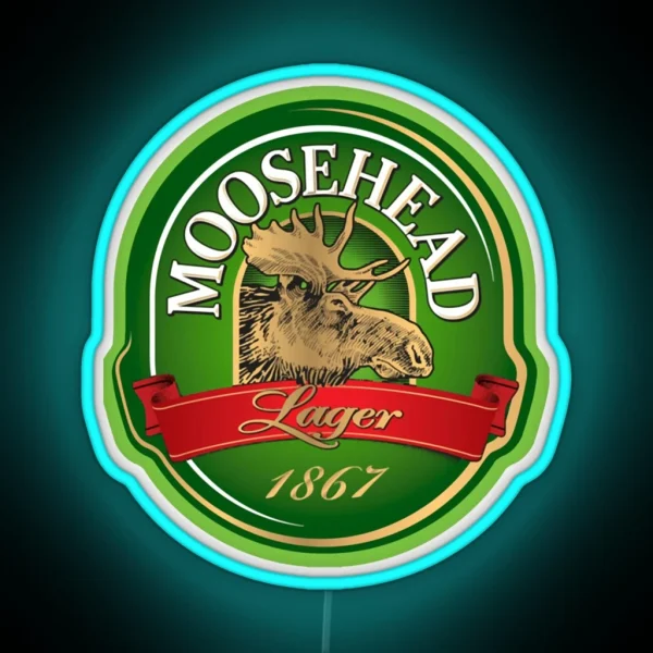 Moosehead Beer American Pale Ale RGB Neon Sign