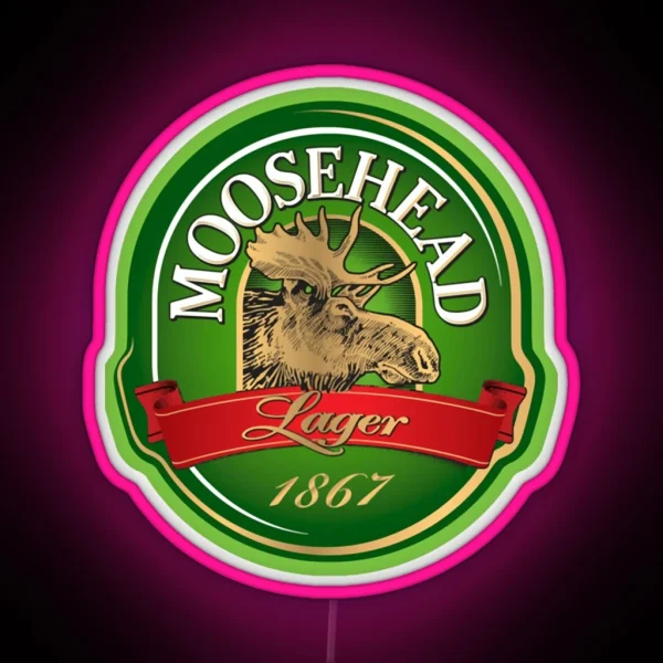 Moosehead Beer American Pale Ale RGB Neon Sign