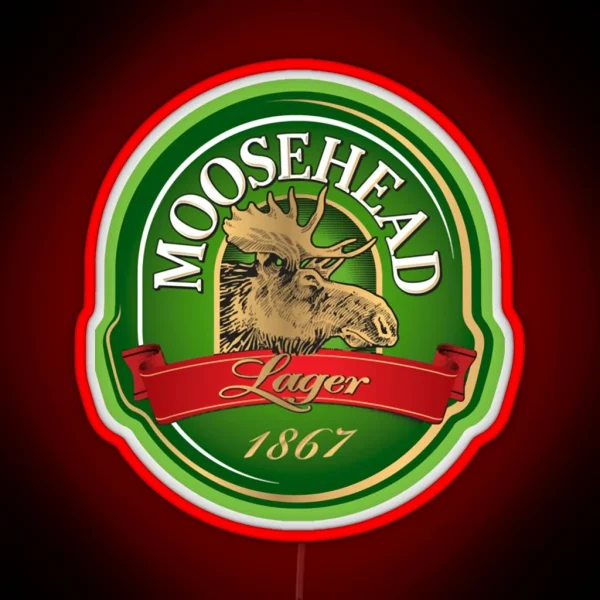 Moosehead Beer American Pale Ale RGB Neon Sign