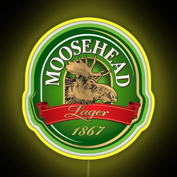 Moosehead Beer American Pale Ale RGB Neon Sign