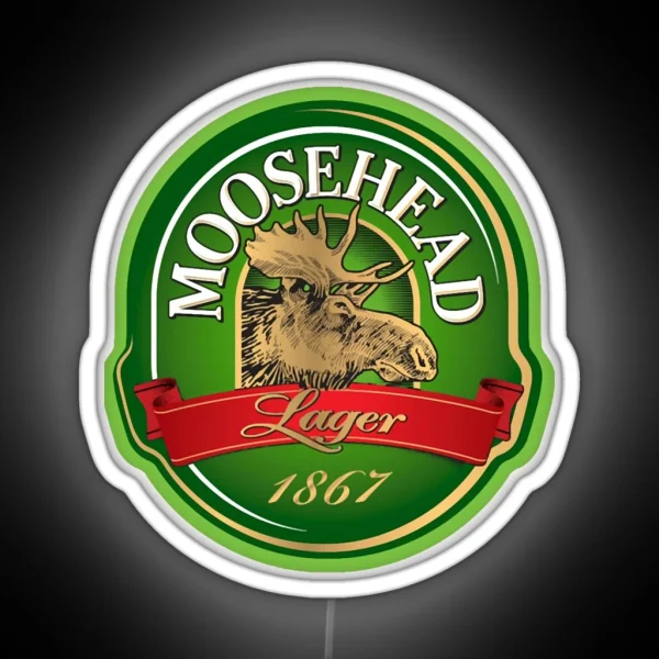 Moosehead Beer Logo Beer American Pale Ale RGB Neon Sign