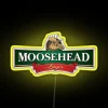 RGB LED Beer Neon Sign Decoration for Moosehead Lager Bar Pub