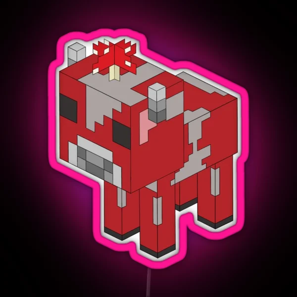 Mooshroom Baby RGB Neon Sign