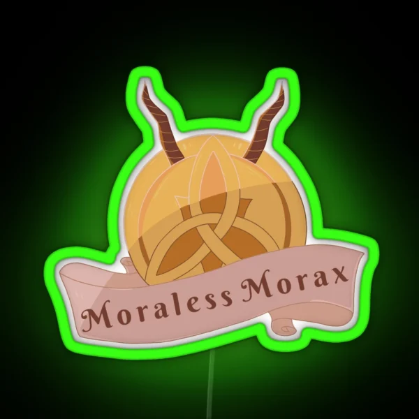 Moraless Morax RGB Neon Sign