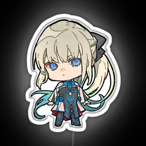 Morgan Fgo Chibi RGB Neon Sign