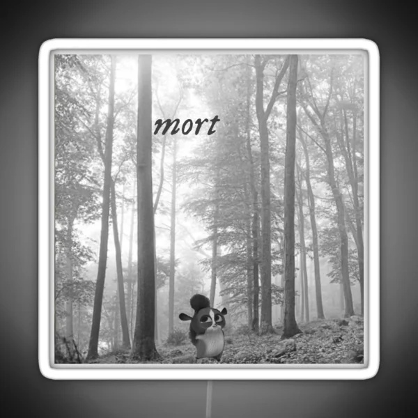 Mort Folklore Taylor Swift Album Cover RGB Neon Sign