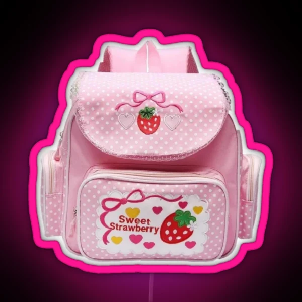 Mother Garden Backpack Cutecore Led RGB Neon Sign