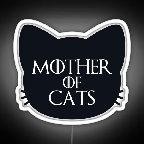Mother Of Cats Bold RGB Neon Sign