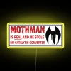 LED Bumper Sign Humorously Displays Paranormal Theft Warning Message