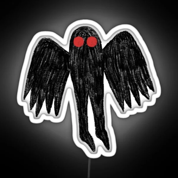 Mothman RGB Neon Sign