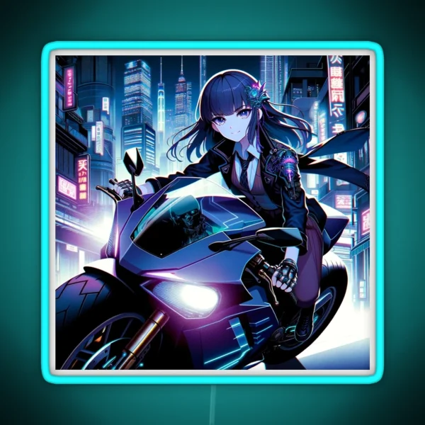Motodream 2020s Cyberpunk RGB Neon Sign