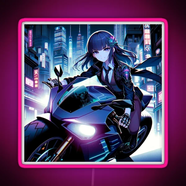 Motodream 2020s Cyberpunk RGB Neon Sign