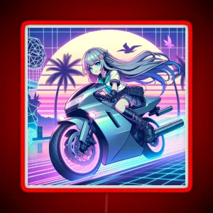 Motodream 2020s Retrowave RGB Neon Sign