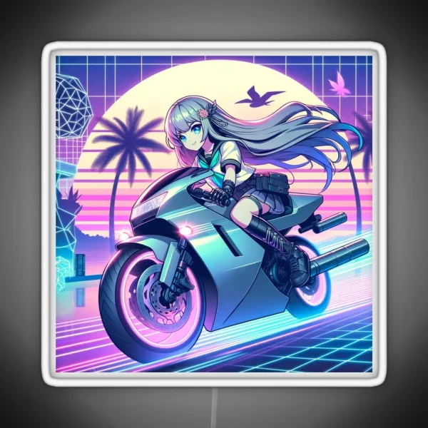 Motodream 2020s Retrowave RGB Neon Sign