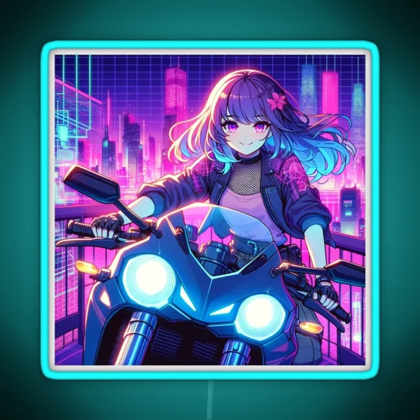 Motodream 2020s Synthwave RGB Neon Sign