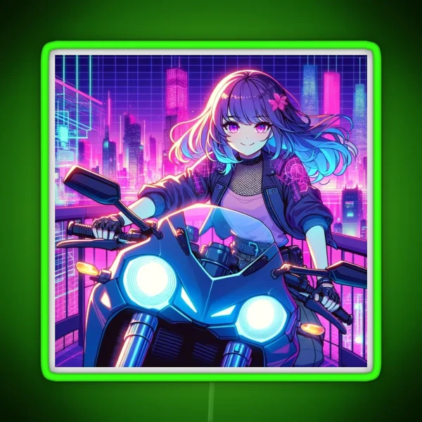 Motodream 2020s Synthwave RGB Neon Sign