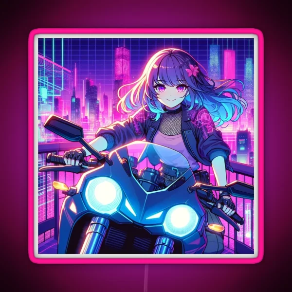 Motodream 2020s Synthwave RGB Neon Sign