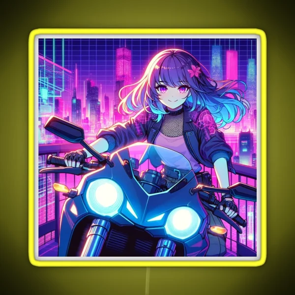 Motodream 2020s Synthwave RGB Neon Sign