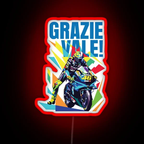 Motogp Artwork RGB Neon Sign
