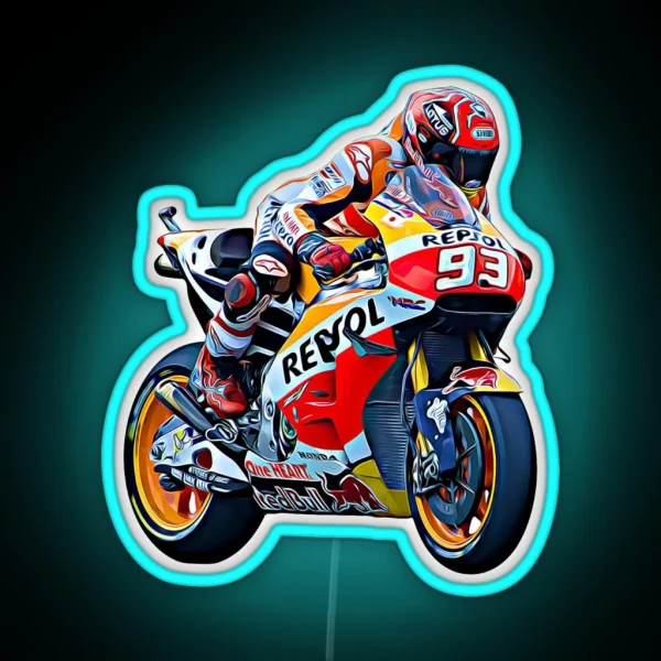 Motogp RGB Neon Sign