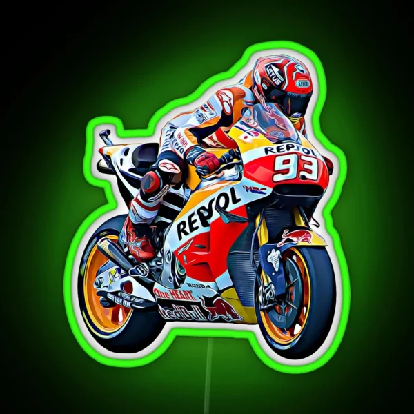 Motogp RGB Neon Sign