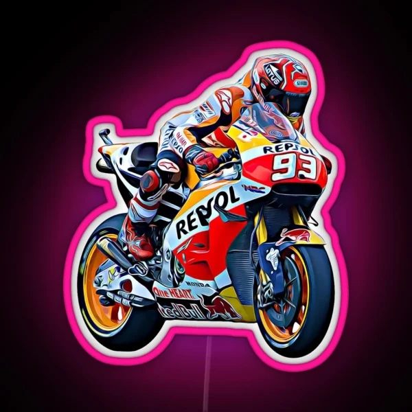 Motogp RGB Neon Sign