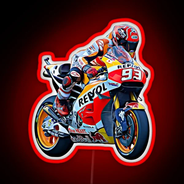 Motogp RGB Neon Sign