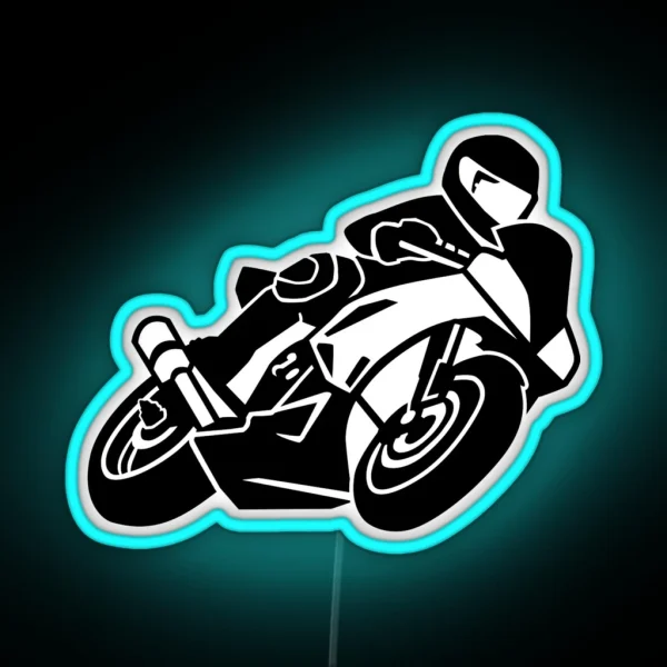 Motorcycle RGB Neon Sign