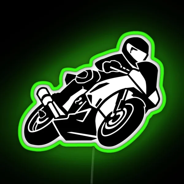 Motorcycle RGB Neon Sign