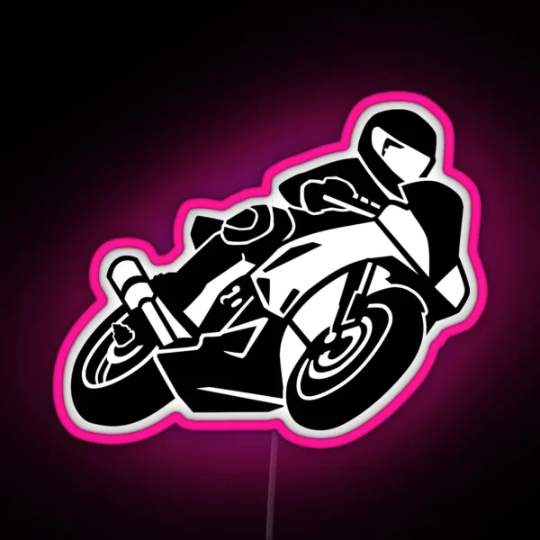 Motorcycle RGB Neon Sign