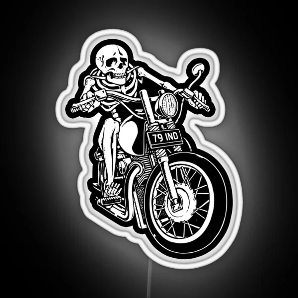 Motorcycle RGB Neon Sign