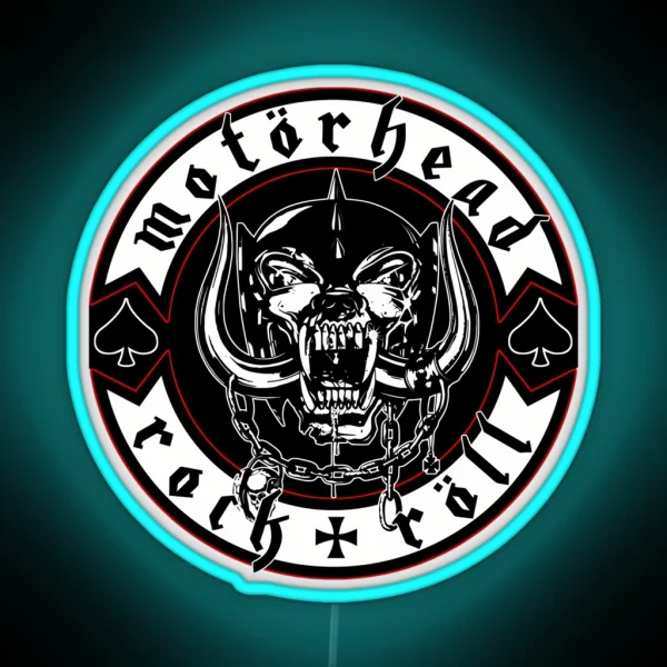 Motorhead Band Slipknot RGB Neon Sign