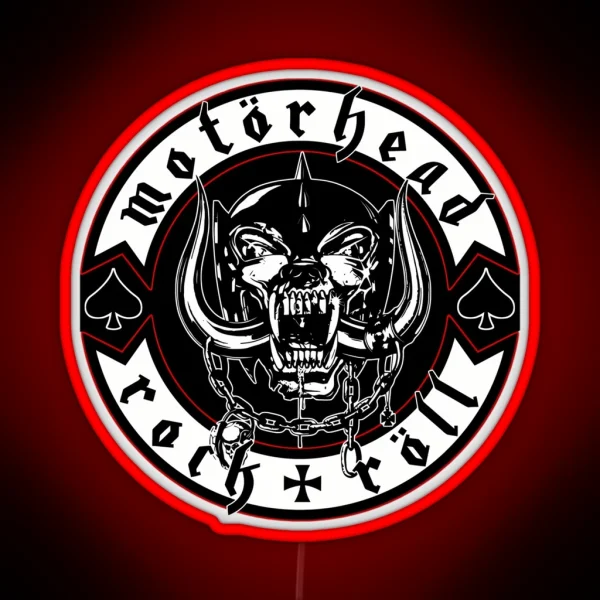 Motorhead Band Slipknot RGB Neon Sign