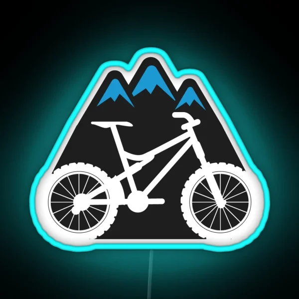Mountain Biking MTB Led RGB Neon Sign