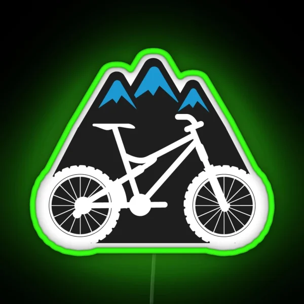 Mountain Biking MTB Led RGB Neon Sign
