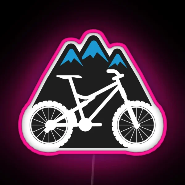 Mountain Biking MTB Led RGB Neon Sign