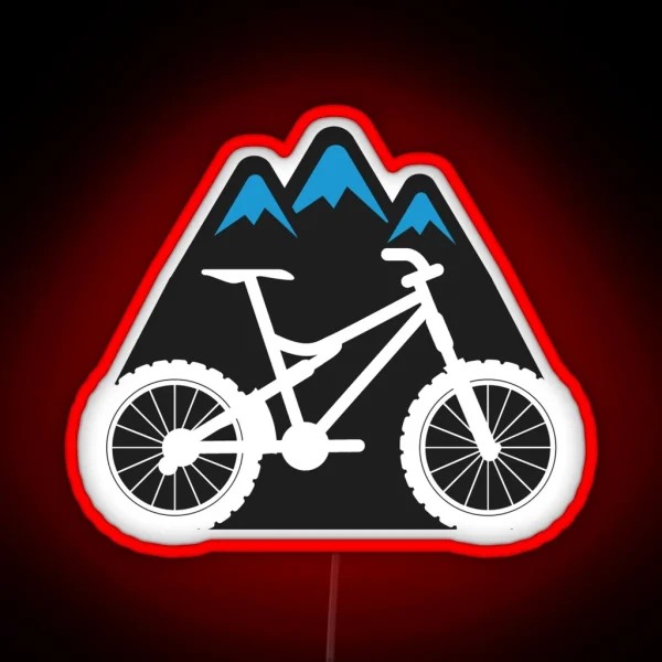 Mountain Biking MTB Led RGB Neon Sign